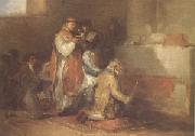 The Ill-Matched Couple (mk05) Francisco de Goya